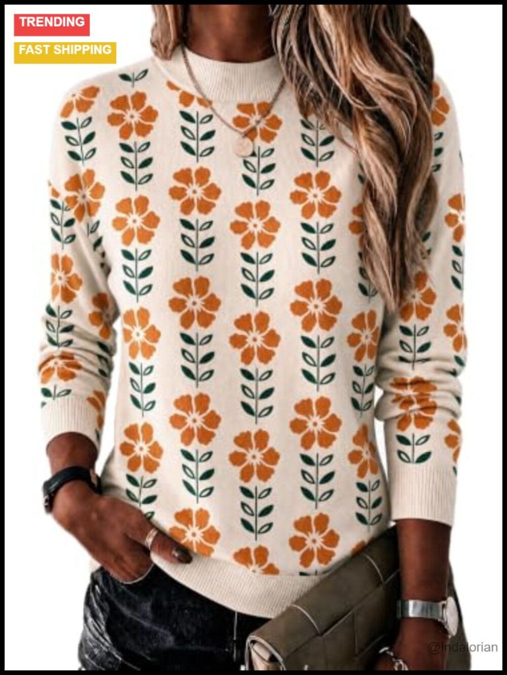 Womens Lightweight Ribbed Knit Long Sleeve Mock Neck Sweater Fall Layers